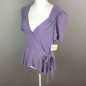 SALE 3/$20 Meraki Wrap Blouse